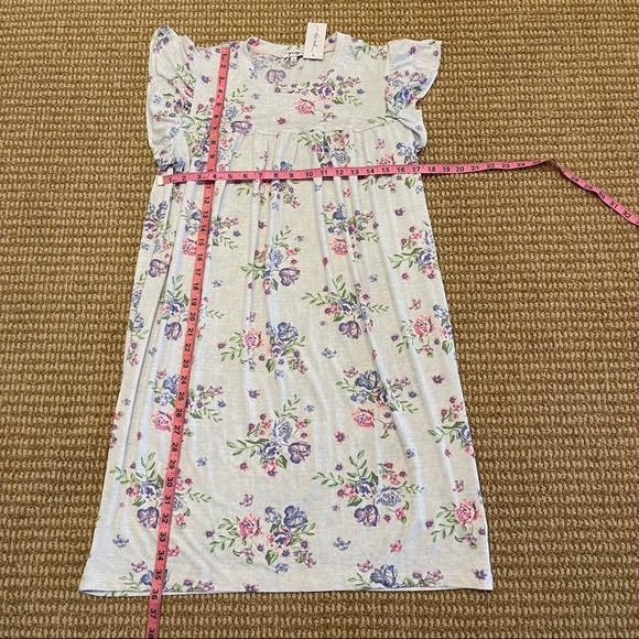 You Say Ruffle Sleeve Sleep Shirt Small NWT - Picture 9 of 9